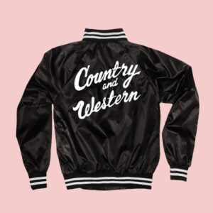 Country & Western Tour Varsity Satin Jacket