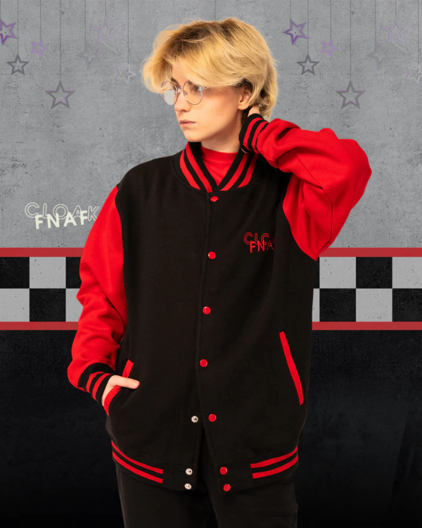 FNAF Cloak Headliners Rdbk Letterman Jacket - Image 3
