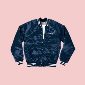 Navy Bos Flight Jacket