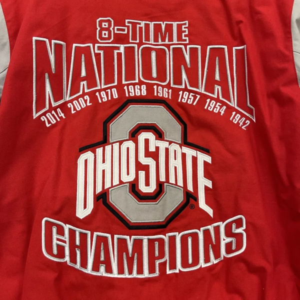 Ohio State Buckeyes National Champions 2002 Season Varsity Jacket - Image 5