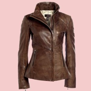 Women's Tailored Leather Jacket