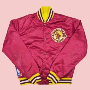 80’s Cleveland Cavaliers Burgundy Jacket