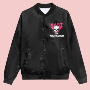 Bret Hart The Hart Foundation Bomber Jacket