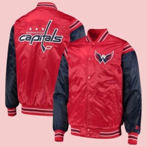 Washington Capitals Red And Blue Jacket