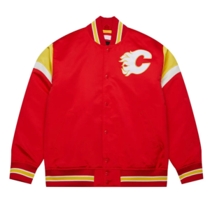 Calgary Flames Heavyweight Satin Jacket