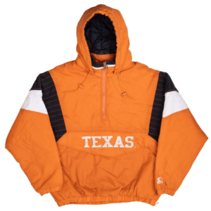 Ncaa Texas Longhorns 1990s Starter Vintage Heavy Pullover Jacket