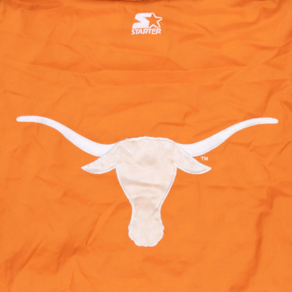 NCAA Texas Longhorns 1990s Starter Vintage Heavy Pullover Jacket - Image 2