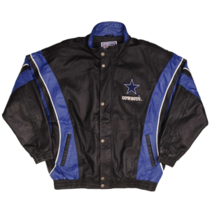Nfl Dallas Cowboys Starter Vintage Leather Jacket