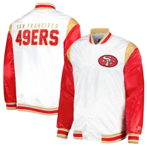 San Francisco 49ers Throwback Warm Up Pitch Jacket