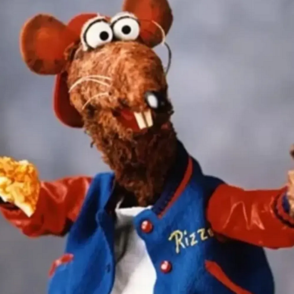 The Muppets Rizzo The Rat Blue And Red Varsity Jacket - Image 6