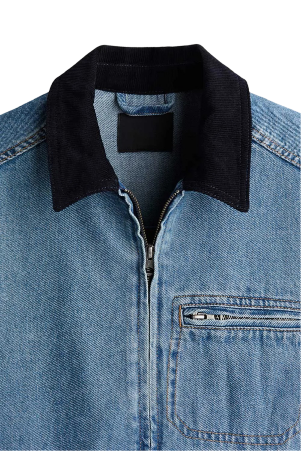 Oliver Stark 9 1 1 Blue Denim Jacket - Image 2