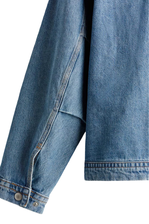 Oliver Stark 9 1 1 Blue Denim Jacket - Image 3