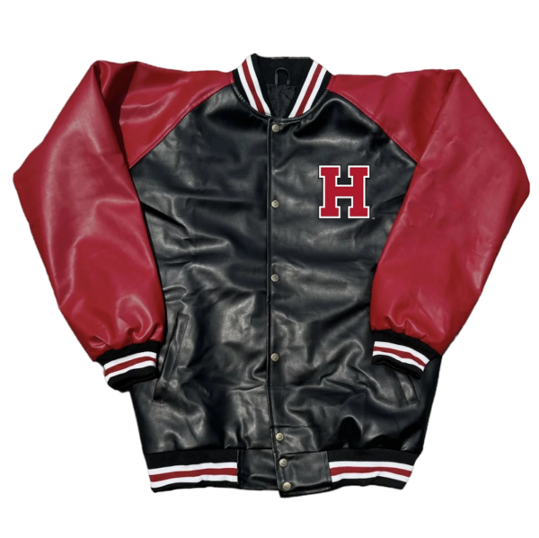 The Classic Harvard Bomber Varsity Jacket - Image 2