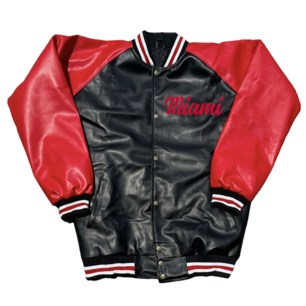 Miami University Bomber Varsity Jacket - Image 2