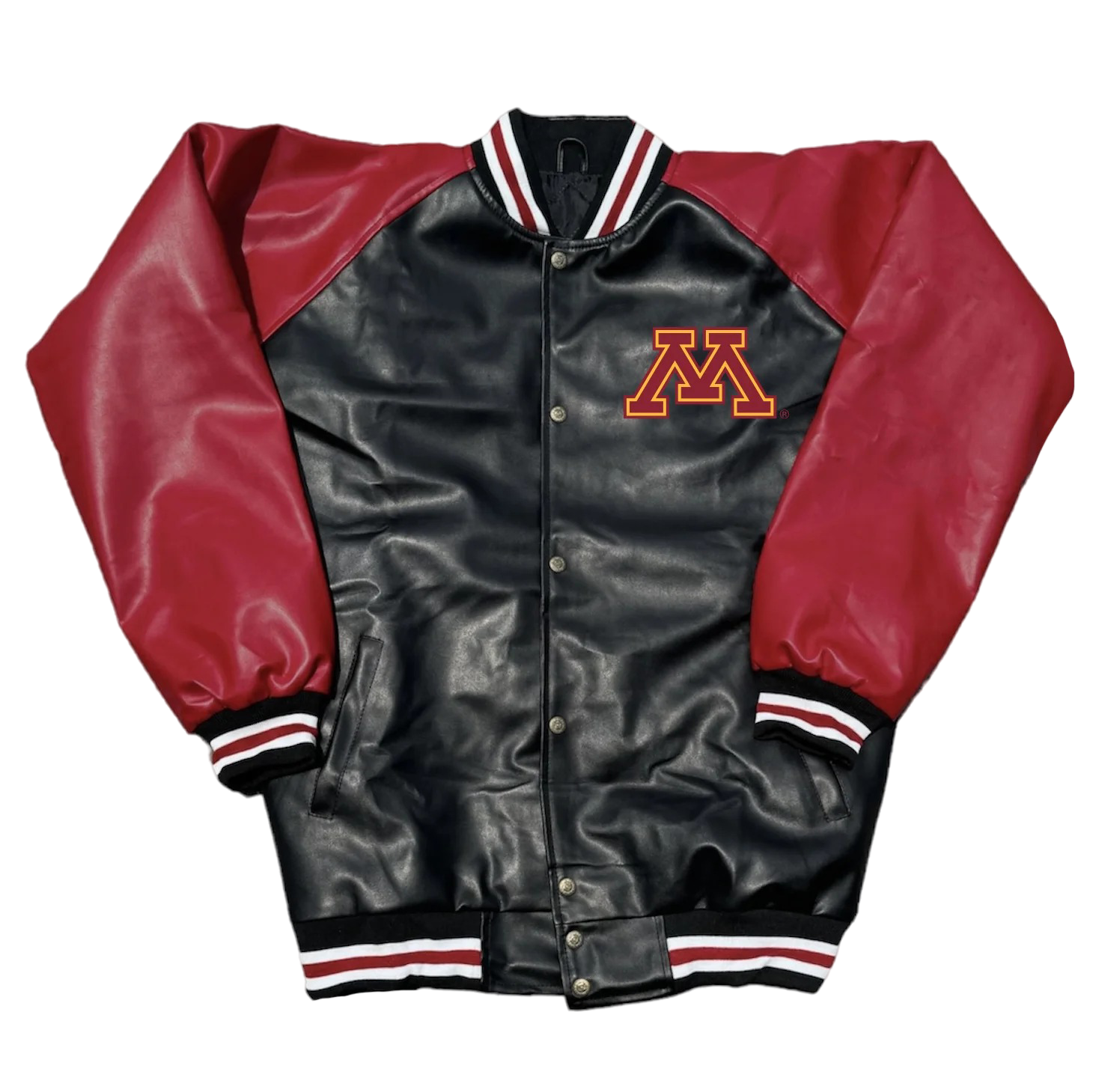 University Of Minnesota Bomber Varsity Jacket - Image 2
