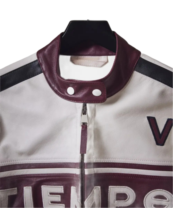 Nike Tiempo Luxe Leather Jacket Premium Style & Comfort - Image 2