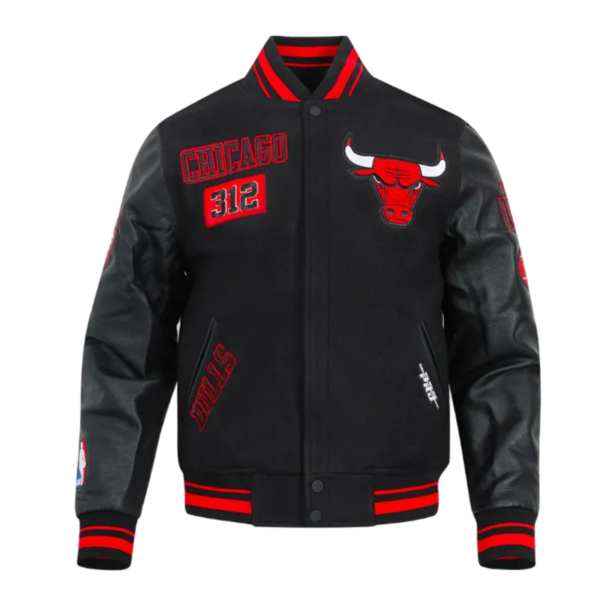 Buffalo Bills Old English Classic Rib Satin Jacket