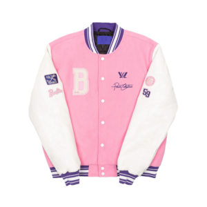 PWHL X Barbie by Peace Collective Adult Letterman Jacket