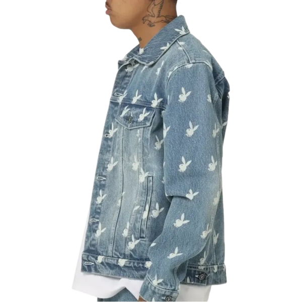 Players Playboy Denim Jacket - Image 3