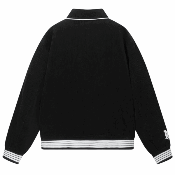 AMIRI Corduroy Teddy Black Jacket - Image 2