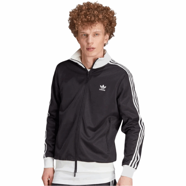 Adidas Beckenbauer Classic Track Black Jacket - Image 2