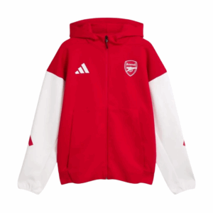 The Arsenal 2025/26 Home Anthem Jacket blends performance and legacy, perfect for true fans of North London.
