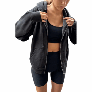 Brandy Melville Christy Black Hoodie