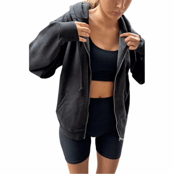Brandy Melville Christy Black Hoodie