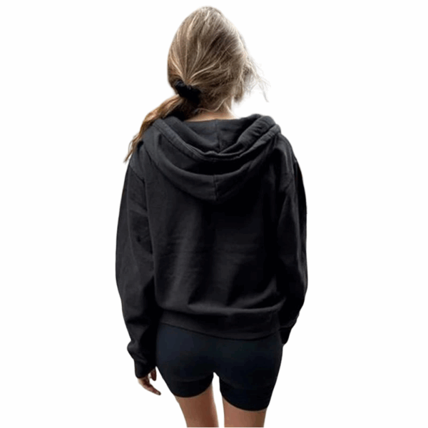 Brandy Melville Christy Black Hoodie - Image 4