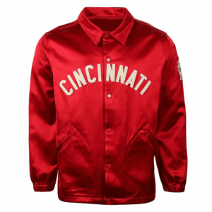 Cincinnati Reds 1955 Bomber Satin Windbreaker