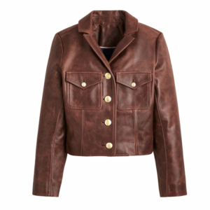 Criminal Minds S17 Jennifer Jareau Brown Leather Jacket