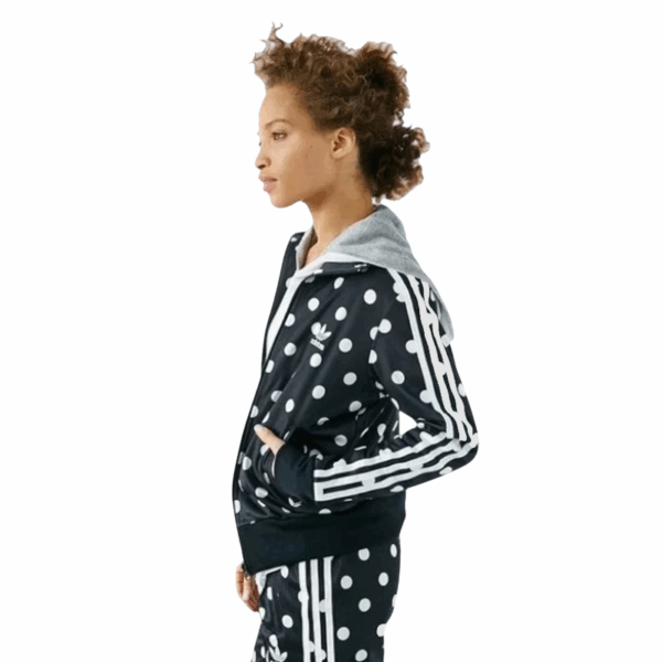 Adidas Polka Dot Track Jacket - Image 4