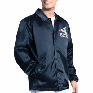 Chicago White Sox Point Man Coaches Navy Jacket