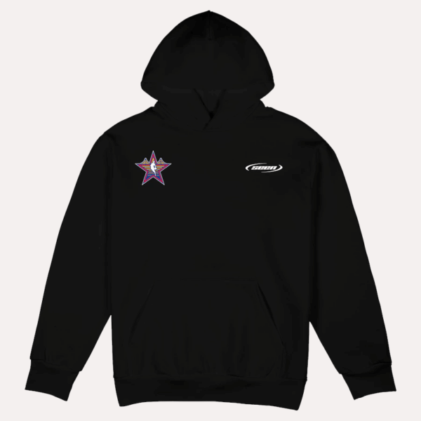 2025 All-Star Game Sorry I'm An All-Star Black Hoodie - Image 2