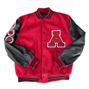 Annandale Red and Black Varsity Jackets