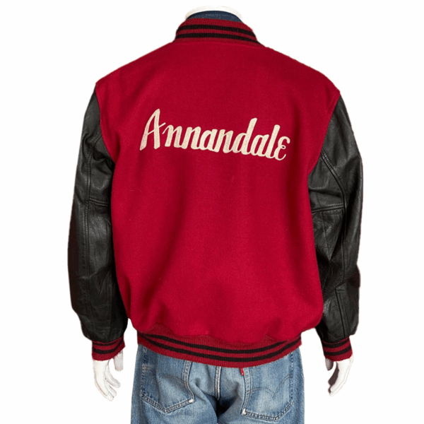 Annandale Red and Black Varsity Jacket - Image 5