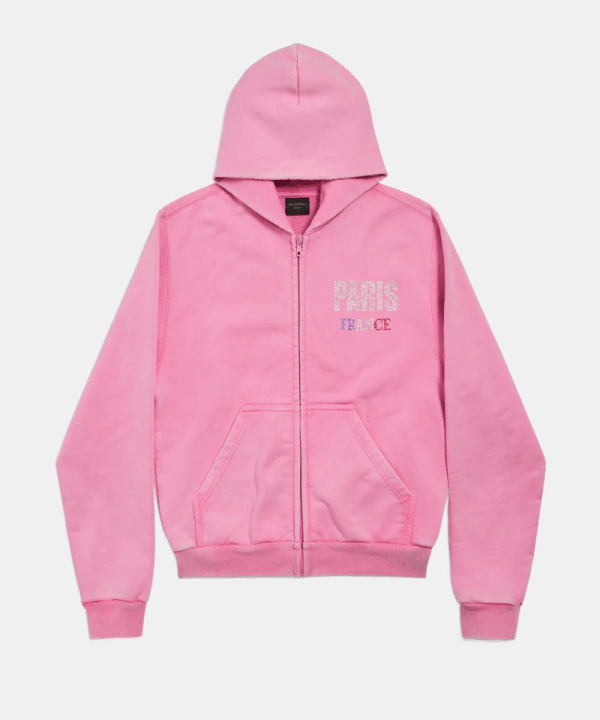 Balenciaga Pink Hoodie