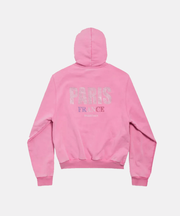 Balenciaga Pink Hoodie - Image 2