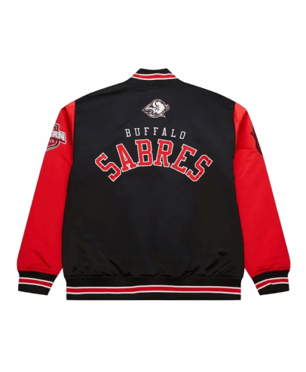 Buffalo Sabres Prime Time Heavyweight Satin Jacket - Image 2