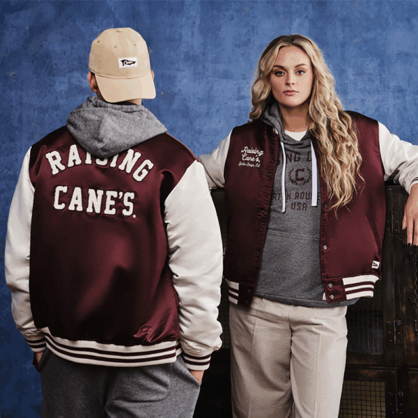 Cane's Heritage Raglan Varsity Jacket - Unisex - Image 3