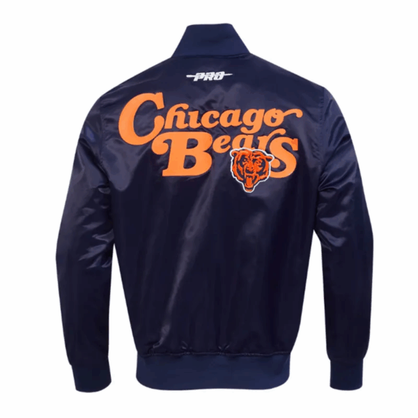 Chicago Bears Souvenir Satin Jacket - Image 4