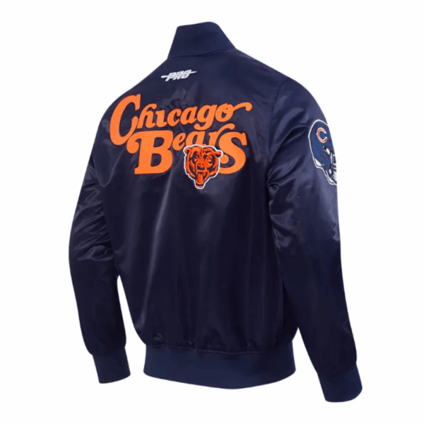 Chicago Bears Souvenir Satin Jacket - Image 3
