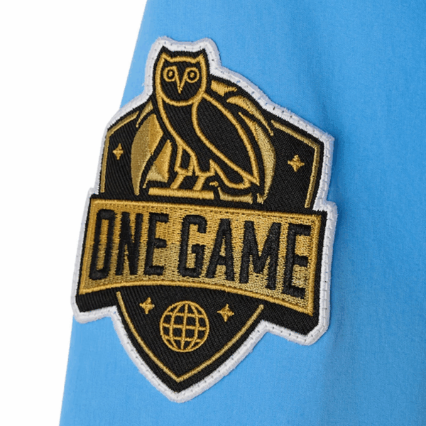 Chicago Sky OVO Sky Blue/Yellow Track Jacket - Image 5