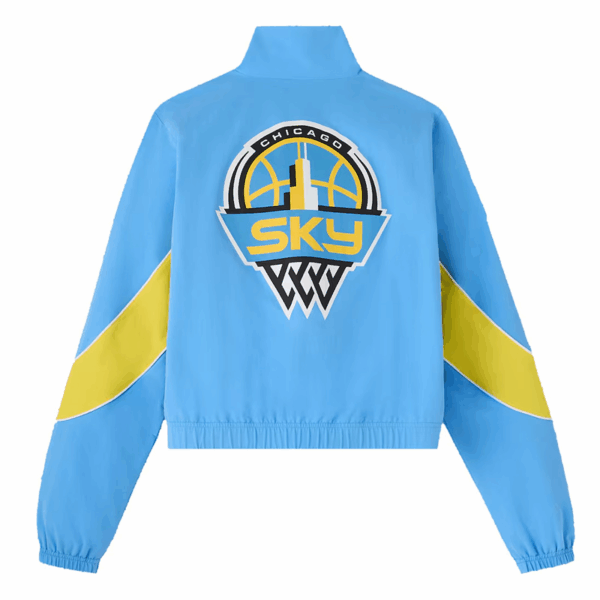 Chicago Sky OVO Sky Blue/Yellow Track Jacket - Image 3