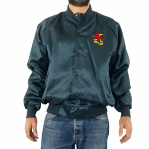 Memphis Redbirds 1980s Blue Bomber Jacket