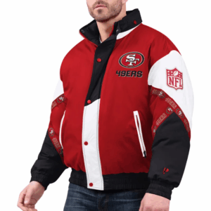 San Franciscos 49ers Pro Player Tape Hoodie Jacket