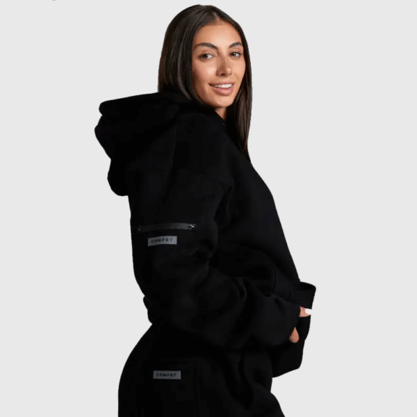 Comfort Airplane Mode Travel Hoodie - Image 5