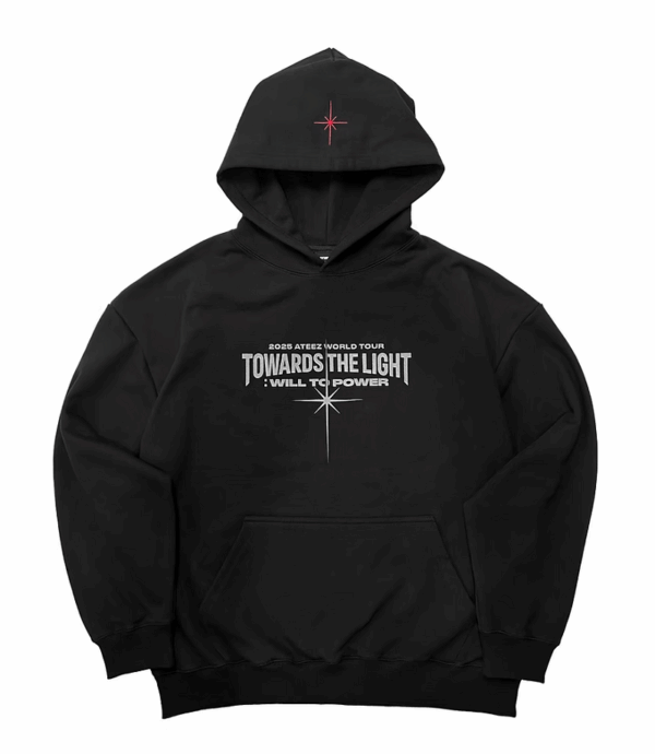 2025 Ateez Towards The Light Will to Power EU POP UP Tour Hoodie