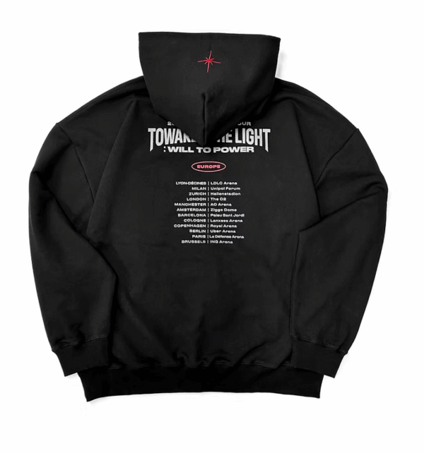 2025 Ateez Towards The Light: Will to Power EU POP UP Merchandise Tour Hoodie - Image 2