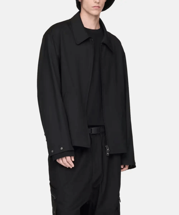 Adidas X Y-3 Refined Wool Blouson Jacket Black - Image 5